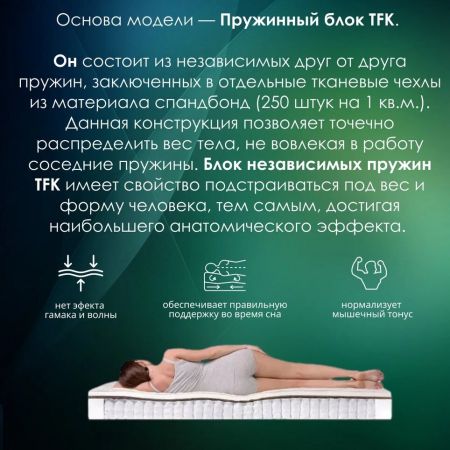 Матрас EveRest Кокос Латекс Хард TFK (Кокос&nbsp;Латекс&nbsp;Хард&nbsp;ТФК)