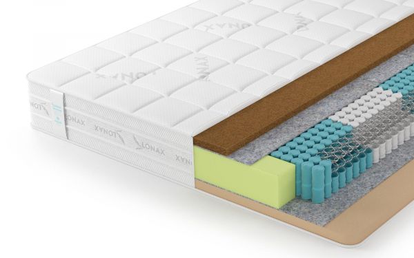 Матрас Lonax Memory Cocos S1000 5 зон (Мемори&nbsp;Кокос&nbsp;S1000&nbsp;5&nbsp;зон)